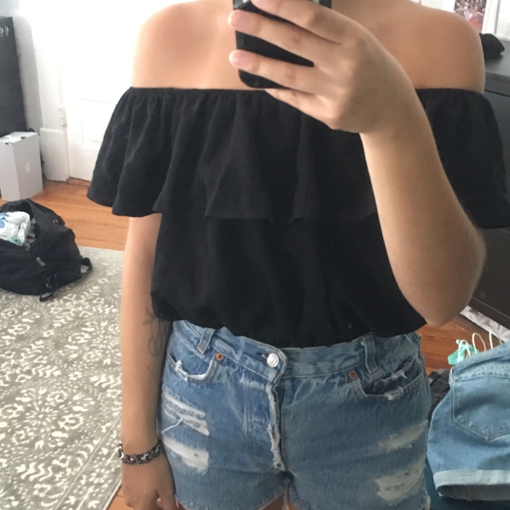 Urban Outfitters off the shoulder blouse